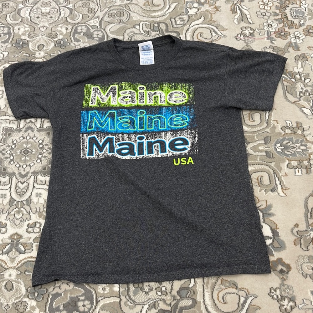 DELTA Maine USA Tshirt Youth M